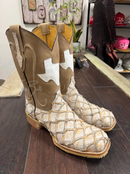 Pirarucu Marshmallow Steel Toe - 10 D - Boots