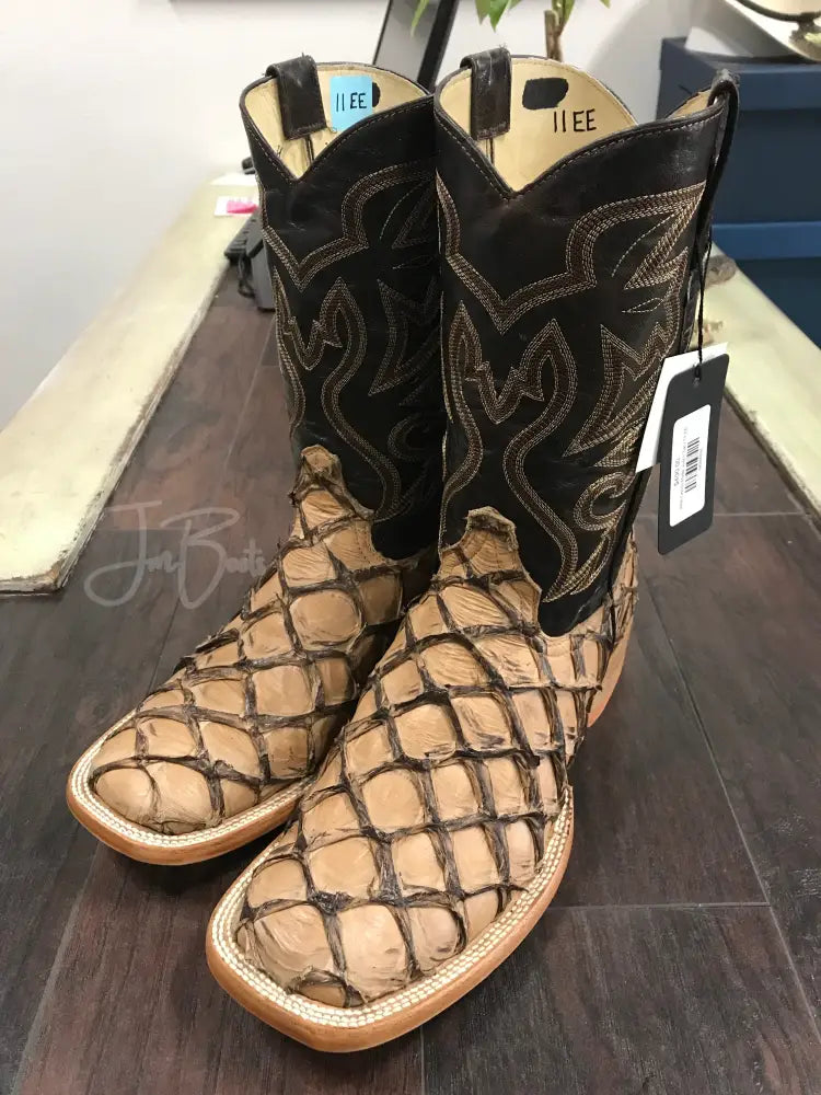 PRR-Choco Matte Justin Toe - Boots