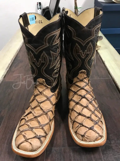 PRR-Choco Matte Justin Toe - Boots