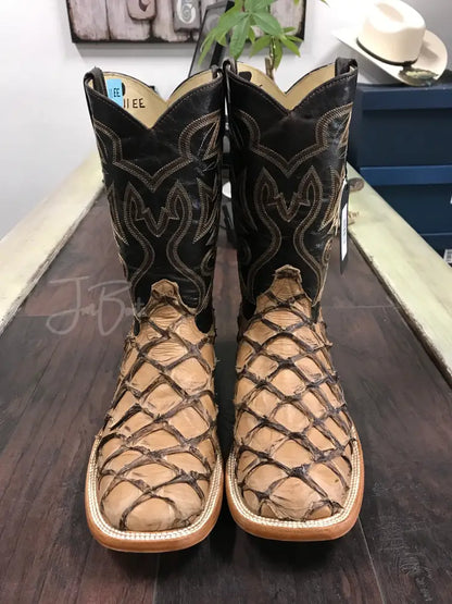 PRR-Choco Matte Justin Toe - Boots