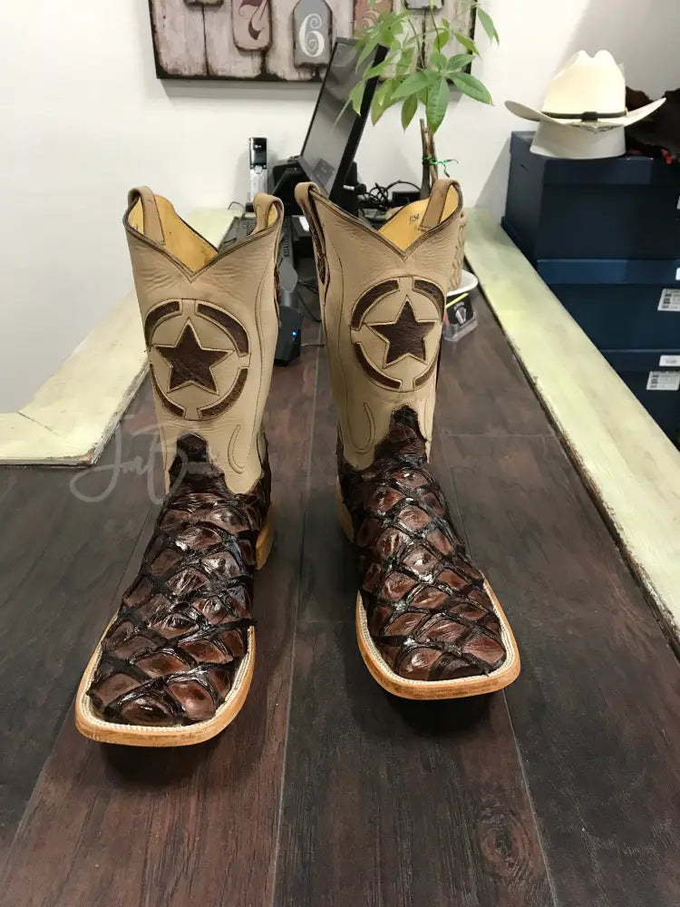 PRR- glossy brown Boots