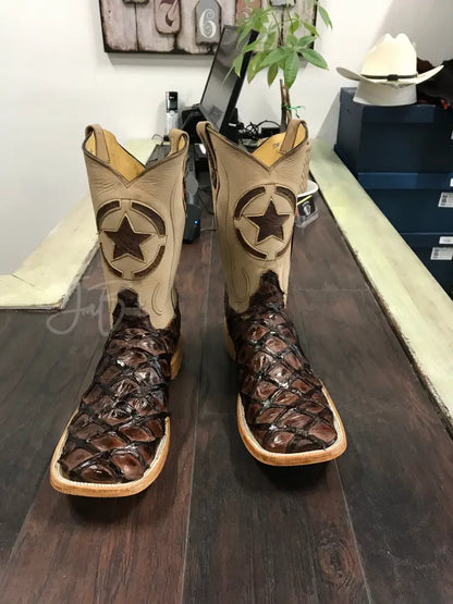 PRR- glossy brown Boots
