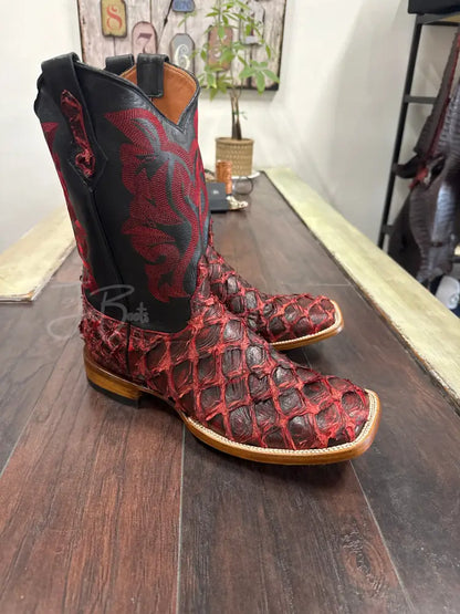 PRR- Red and Black - Boots