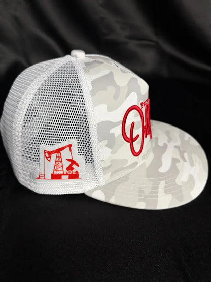 Puro Oilfield-Red 3D Hats