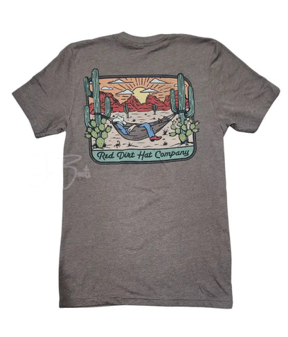 Red Dirt HC-Home on the range heather brown - T-shirts
