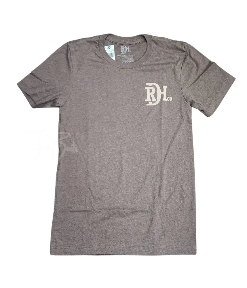 Red Dirt HC-Home on the range heather brown - T-shirts