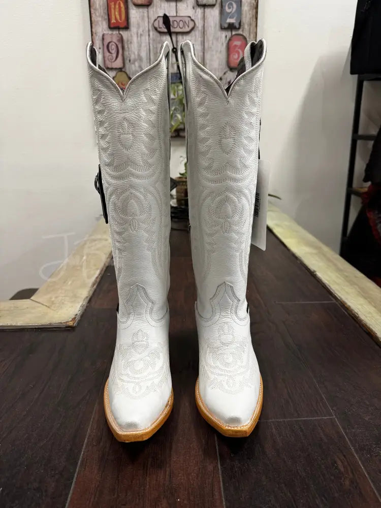 Rock’Em Valencia Tall white - Cowboy boots
