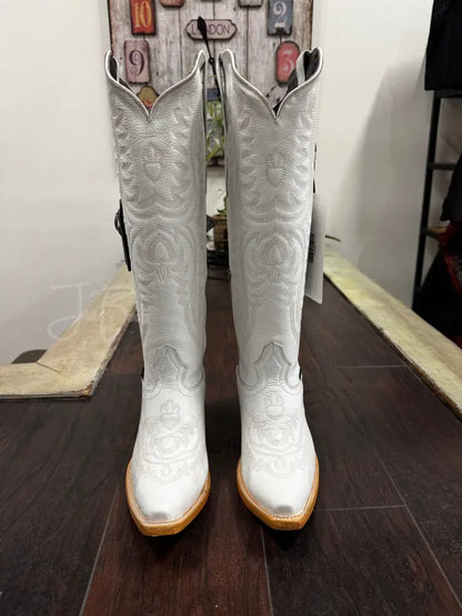 Rock’Em Valencia Tall white - Cowboy boots