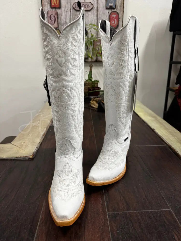 Rock’Em Valencia Tall white - Cowboy boots