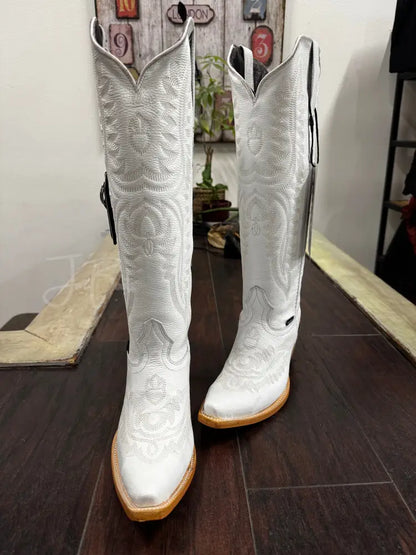 Rock’Em Valencia Tall white - Cowboy boots