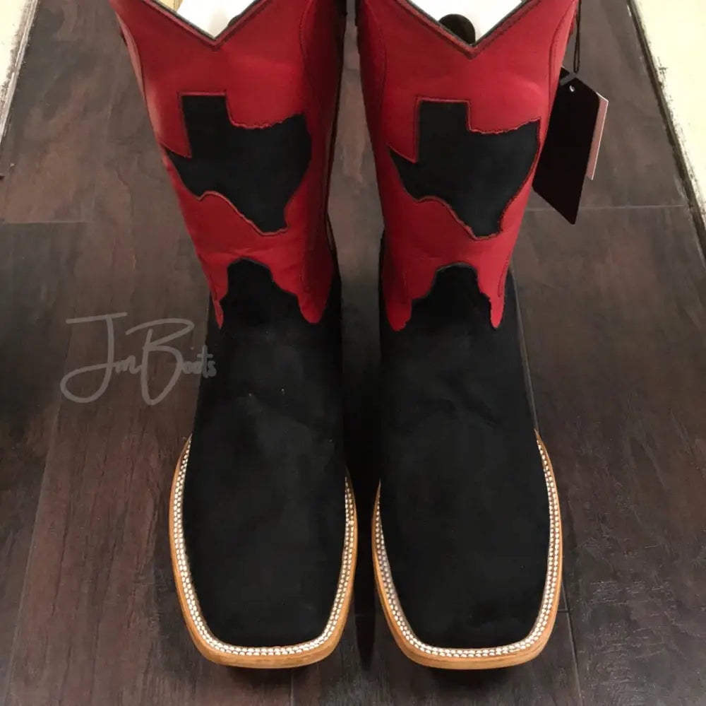 Roughout-black undyed sole - Boots