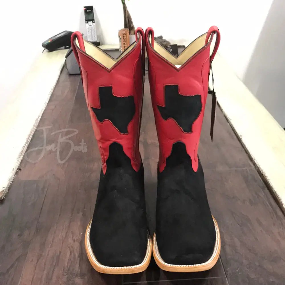Roughout-black undyed sole - Boots