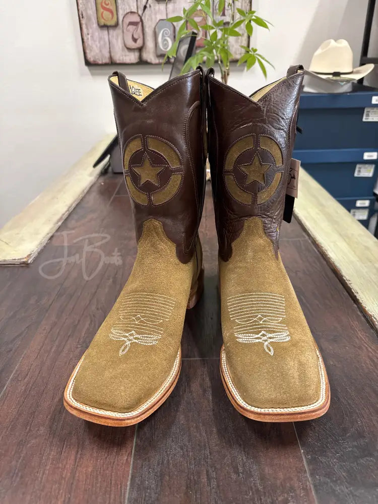 Roughout - Camel - 12EE - Boots