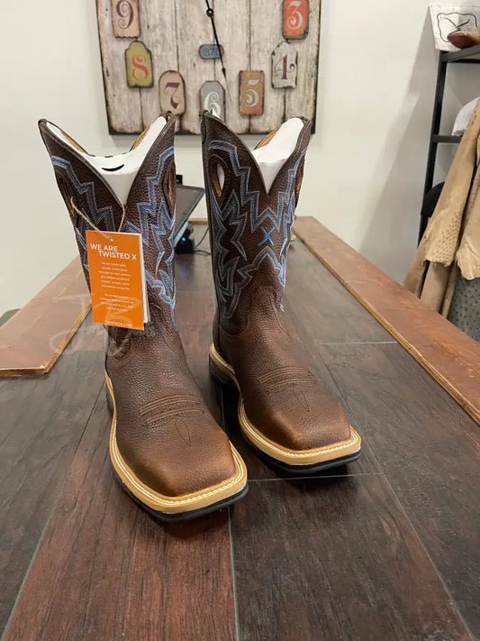 Twisted x steel toe Brown Pebble