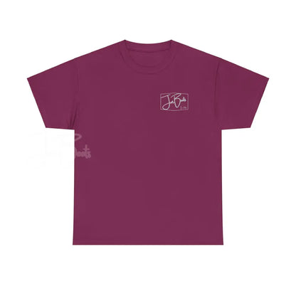 Unisex Heavy Cotton Tee - Berry / S - T-Shirt