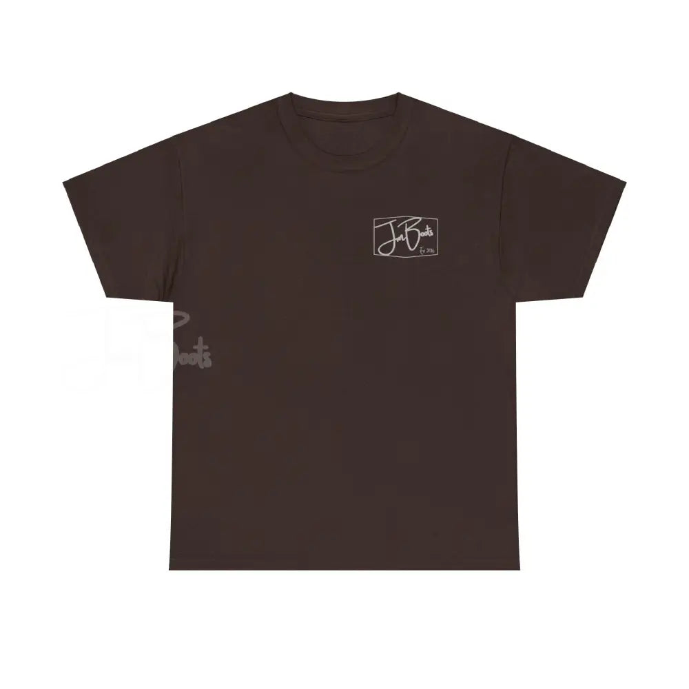 Unisex Heavy Cotton Tee - Dark Chocolate / S - T-Shirt