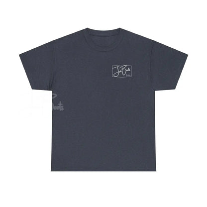 Unisex Heavy Cotton Tee - Heather Navy / S - T-Shirt