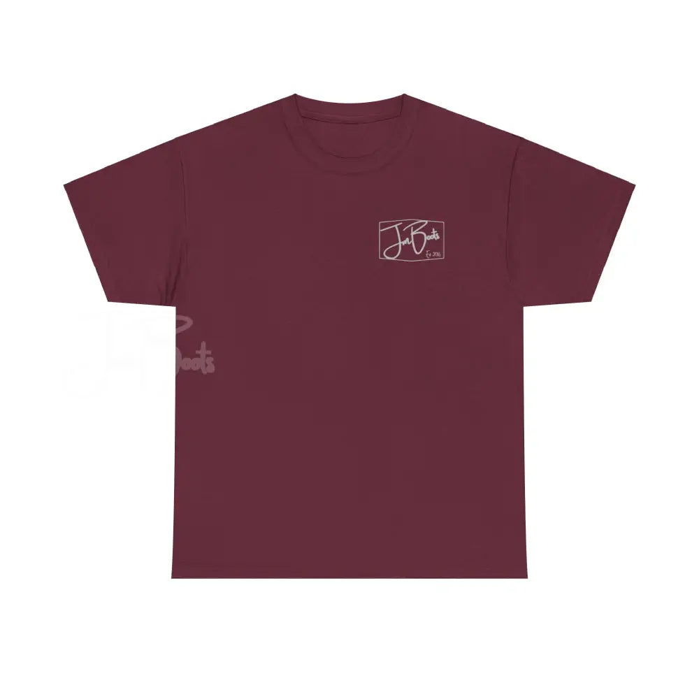 Unisex Heavy Cotton Tee - Maroon / S - T-Shirt