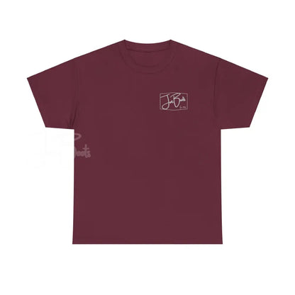 Unisex Heavy Cotton Tee - Maroon / S - T-Shirt