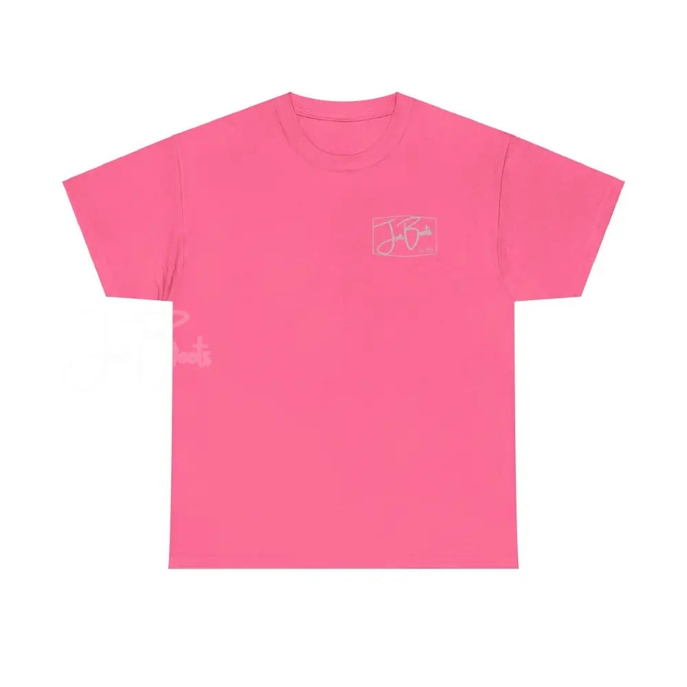 Unisex Heavy Cotton Tee - Safety Pink / S - T-Shirt