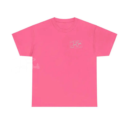 Unisex Heavy Cotton Tee - Safety Pink / S - T-Shirt
