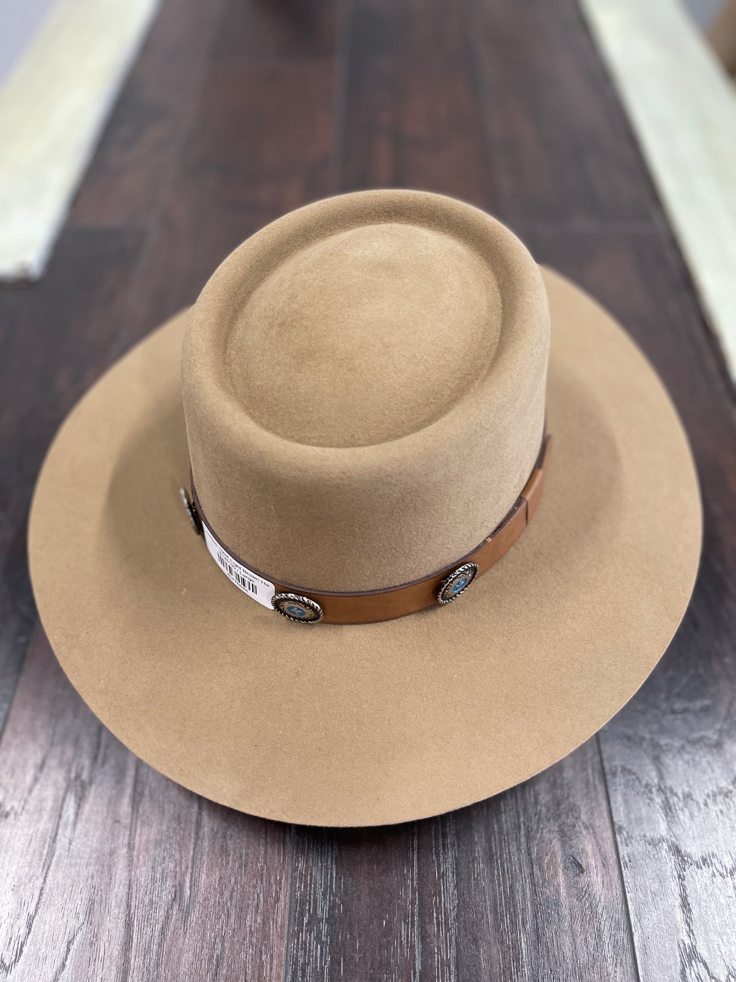 Ladies 100X Light Brown Hats
