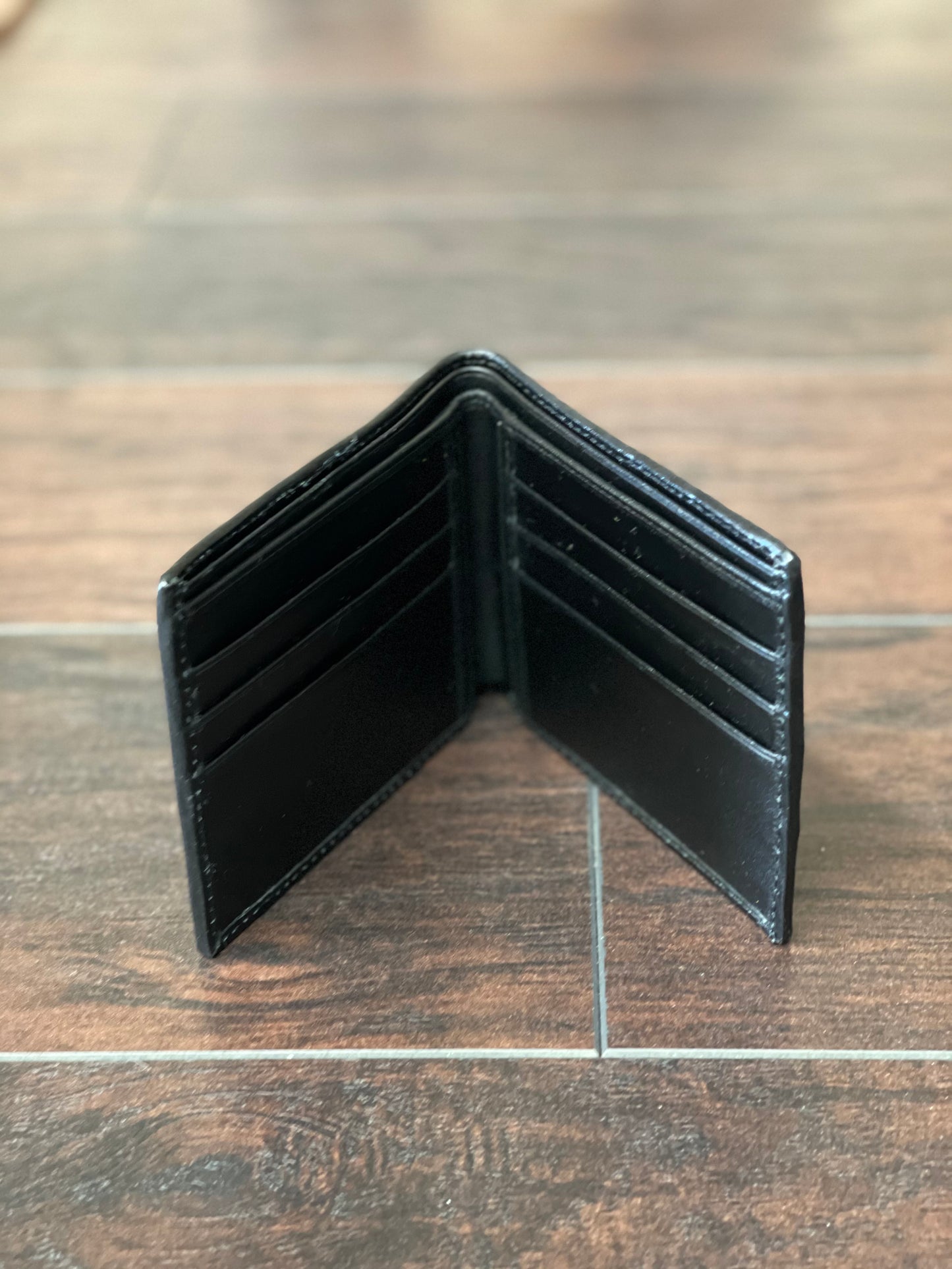 Blue wallet ostrich